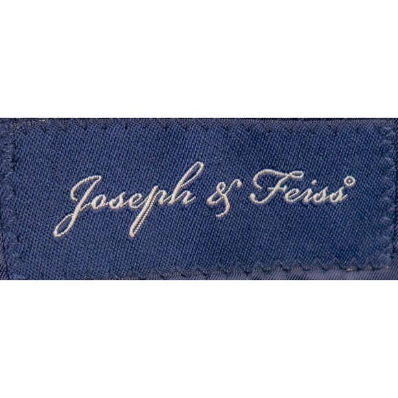 Joseph & Feiss Sport Coat Jacket Blazer Windowpane Poly Blend Sz 44XL Two Button - Picture 10 of 13